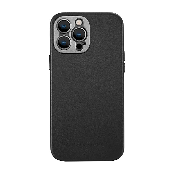 Pro Leather Case - iPhone 14 Pro Max (Magnet Enabled) - Black