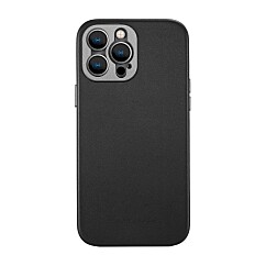 Pro Leather Case - iPhone 14 Pro Max (Magnet Enabled) - Black