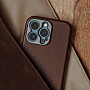 Pro Leather Case - iPhone 13 Pro Max (Magnet Enabled) - Brown
