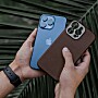 Pro Leather Case - iPhone 15 Pro - Brown (MagSafe Compatible)