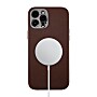 Pro Leather Case - iPhone 12 Pro (Magnet Enabled) - Brown