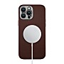 Pro Leather Case - iPhone 14 Pro (Magnet Enabled) - Brown