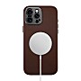 Pro Leather Case - iPhone 15 Pro - Brown (MagSafe Compatible)