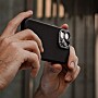 Pro Leather Case - iPhone 15 Pro - Black (MagSafe Compatible)